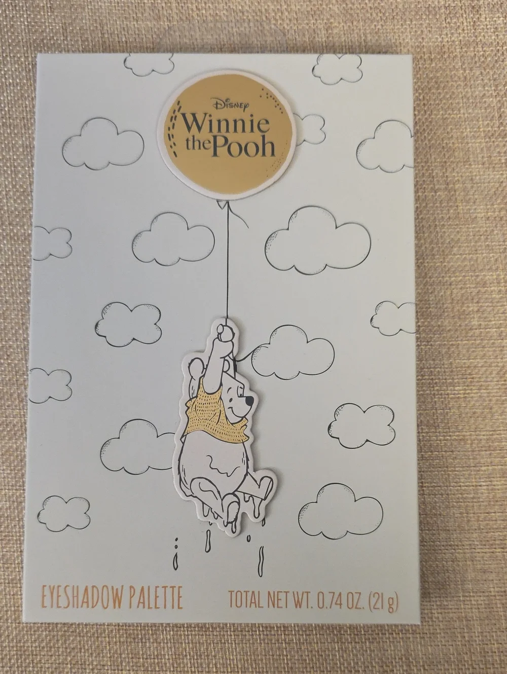Winnie The Pooh Browns & Yellows Eyeshadow Palette